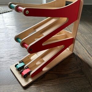 Lovevery Race and Chase ramp from the Adventurer play kit